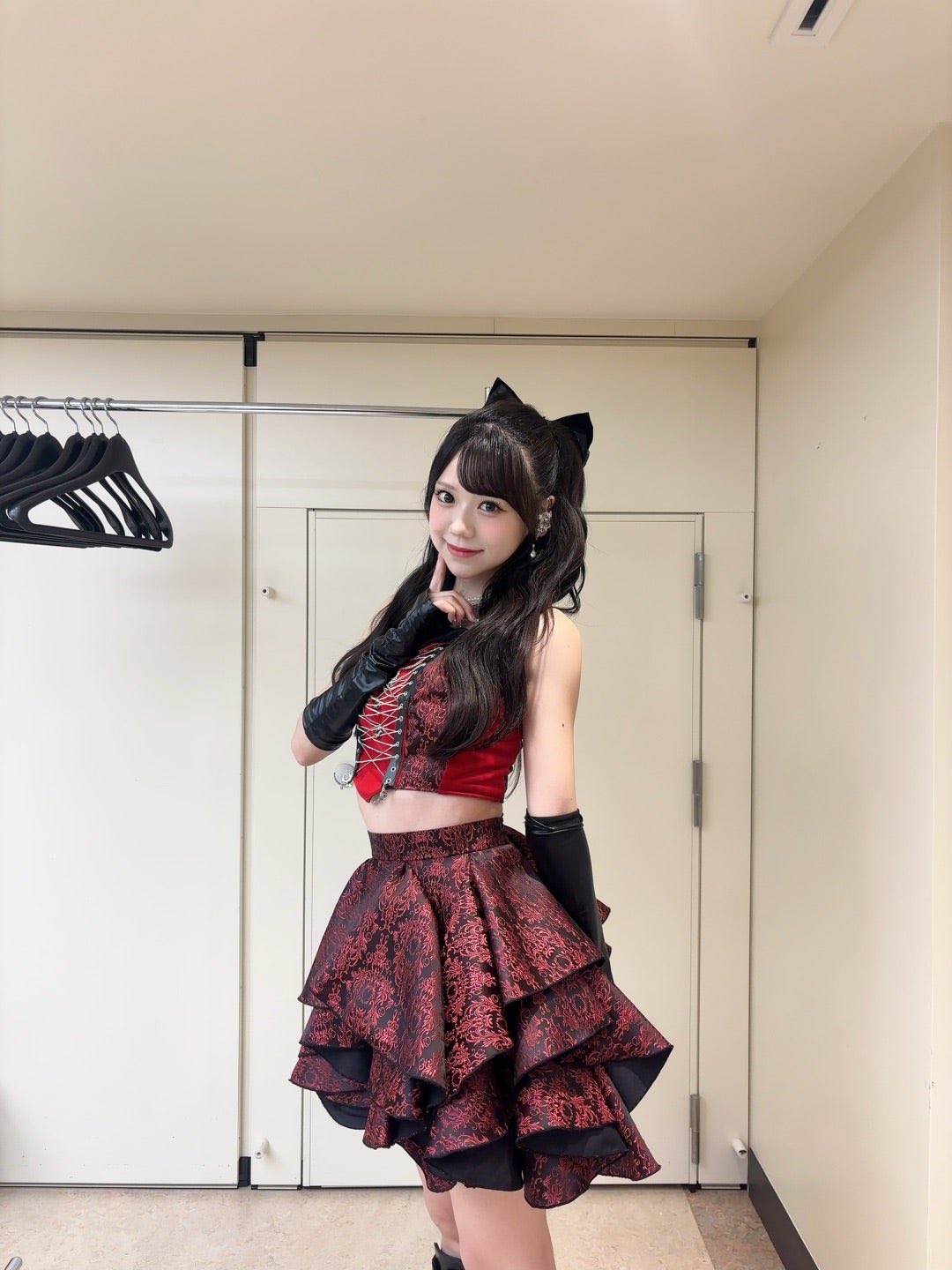 米村姫良々　モバガチャうちわ 限定セール】OCHA NORMA 米村姫良々 モバガチャ SRハート型