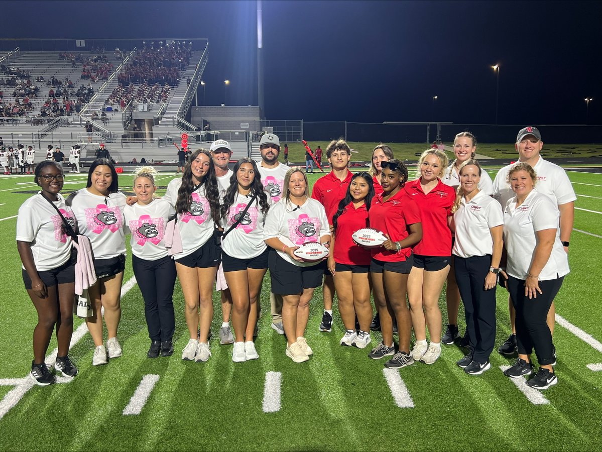 dctf's tweet image. We visited the Tyler Legacy vs. Royse City Football game in week 7 as a part of the @drinkBODYARMOR Friday Night Lights Road Tour!
Congratulations to our Hydration Heroes and thank you to BODYARMOR for your support of Texas High Schools!
@tylerlegacyfb | @RC_Bulldogs |…