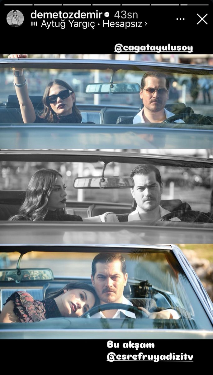 #DemetÖzdemir İnstagram hesabında yeni hikayeler paylaştı✨

📍| IG story @/demetozdemir
