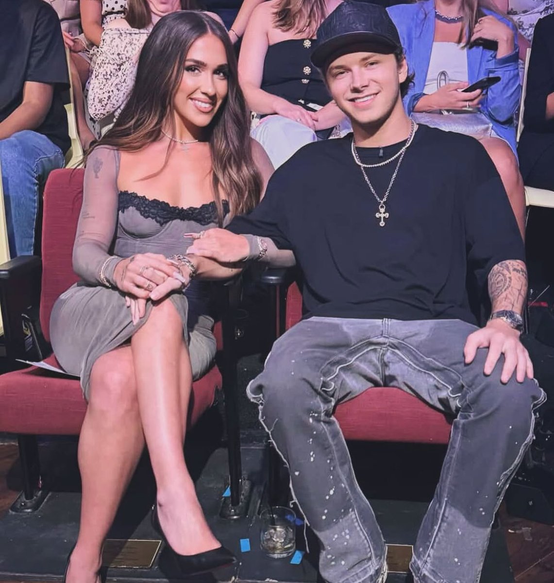 Hudson shares a post about his breakup with Ariana Biermann