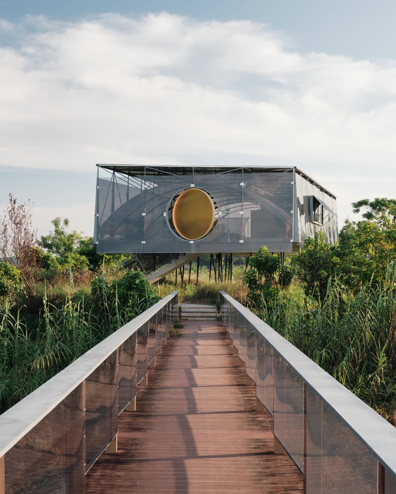 illustrarch's tweet image. Moon Pavilion by Atelier Guo

#pavilion #architects #design #architecture #illustrarch