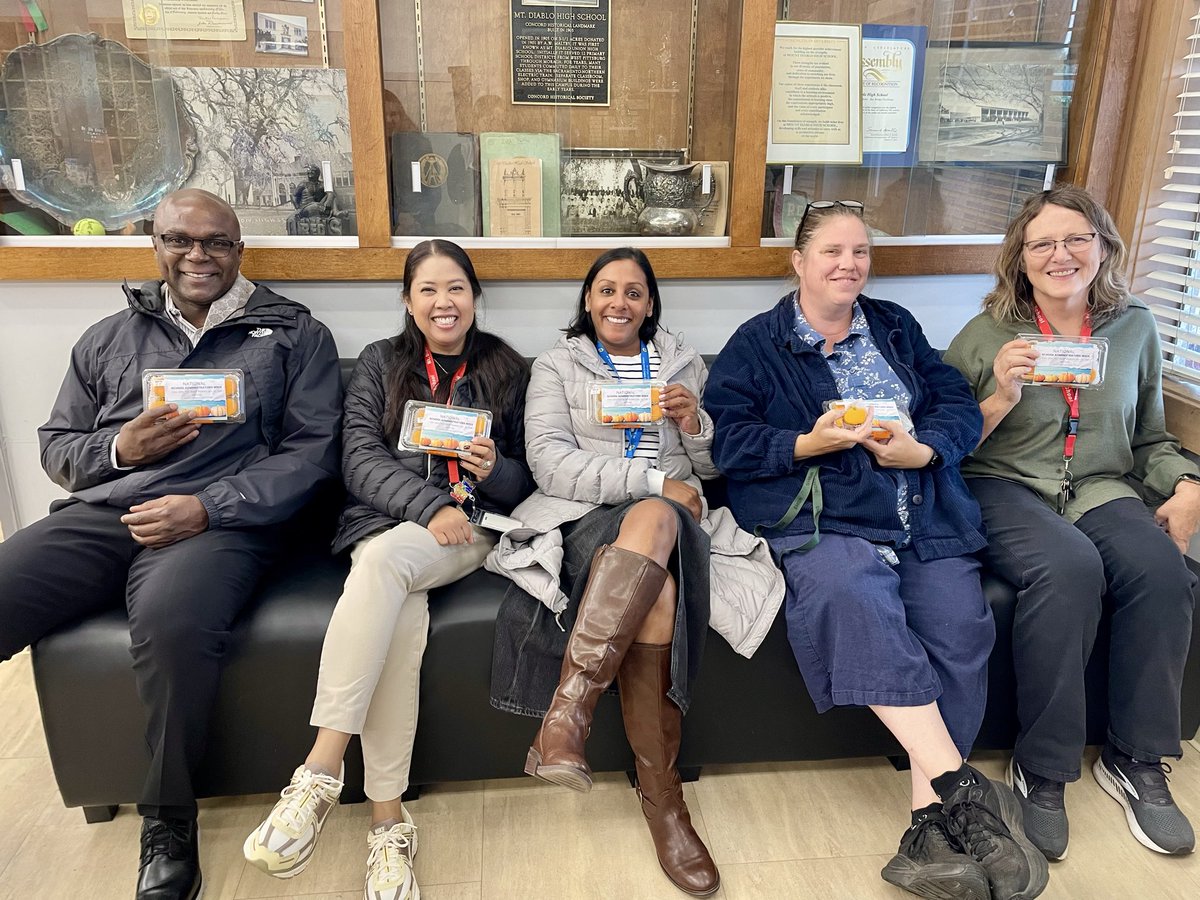 mtdiablohs's tweet photo. 🎃 Our MDHS School Administrators are the best pumpkins in the patch! Happy School Administrators Week! 🎉 #schooladmin https://t.co/pEM0nEJzbT