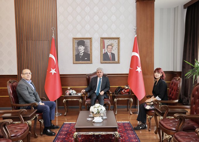 Sakarya Valisi Rahmi Doğan, Aksoy Çiftini Kabul Etti