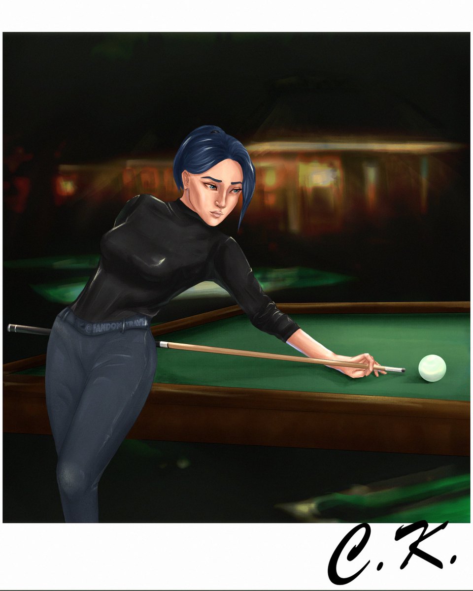 Unfortunately I didn’t have enough time to prepare an art for each day of #FamousCaitlynWeek, but I've made a kinda postcard version of this one as a little excuse 💌