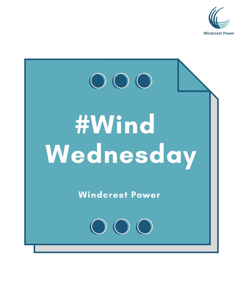 Windcrest_Power's tweet photo. Did you know? This #windwednesday, we are sharing some fun facts! Check out more on LinkedIn 
1. Our technology pairs with solar for consistent, round-the-clock energy (even in regions with low sun)
2. We are a fully Made in Canada product. 

#WindcrestPower #windenergy #funfact https://t.co/thctYL3cU8
