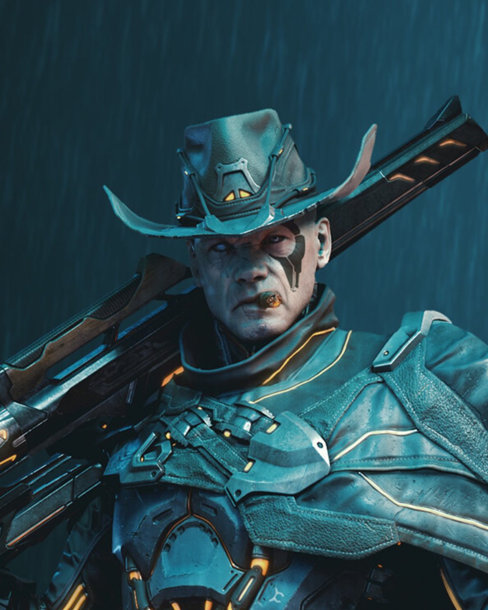 SwameStudio's tweet image. ⚡️ Wyatt 
His weapon — crafted with Nanite-ready precision and designed to embody pure arcane power.

#Wyatt #CharacterDesign #WeaponDesign #3DArt #GameArt #Nanite #CGI #AAAgame #ArtStation