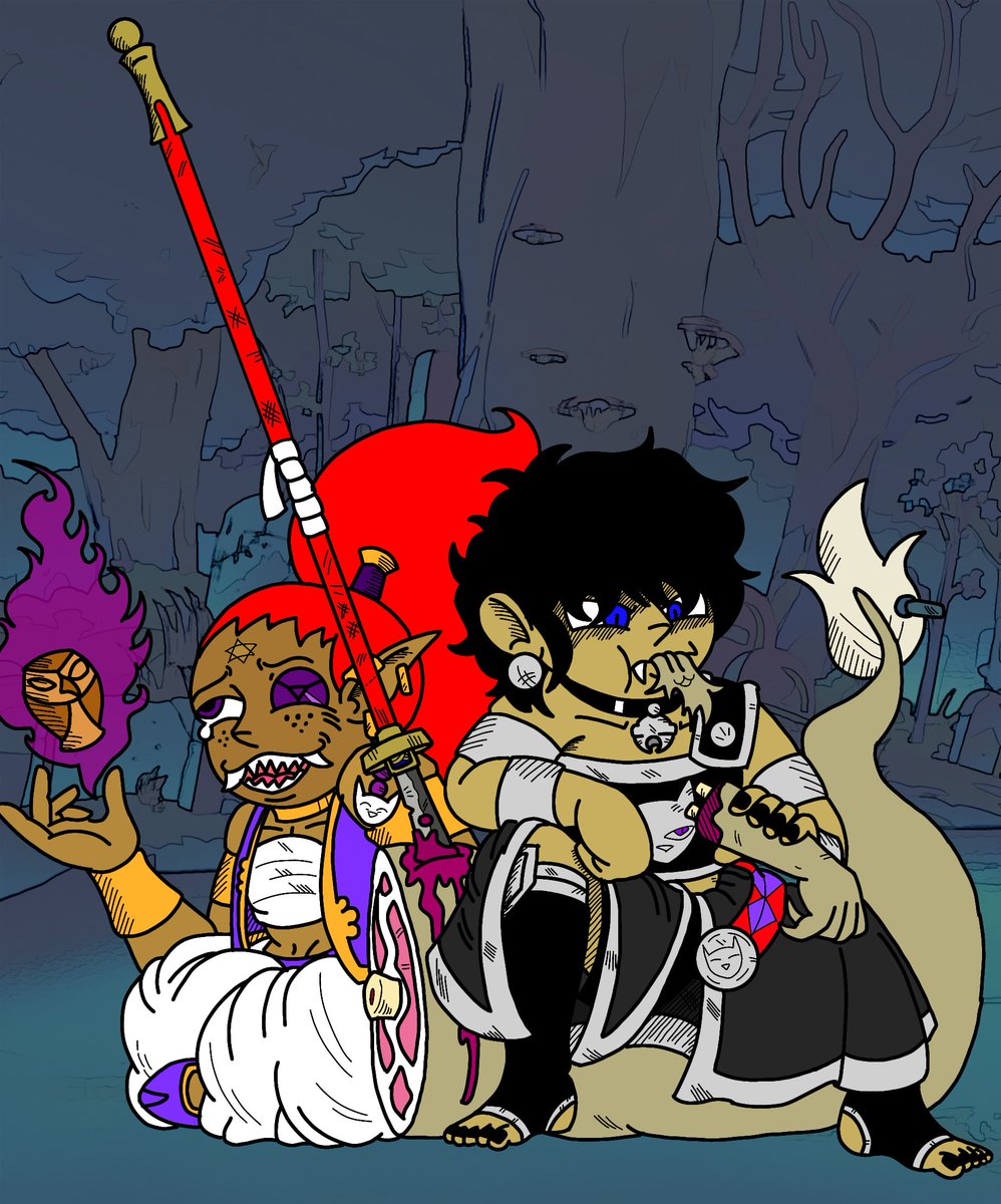 La dualidad de los hermanos (y de las pocas veces que hago fanarts)