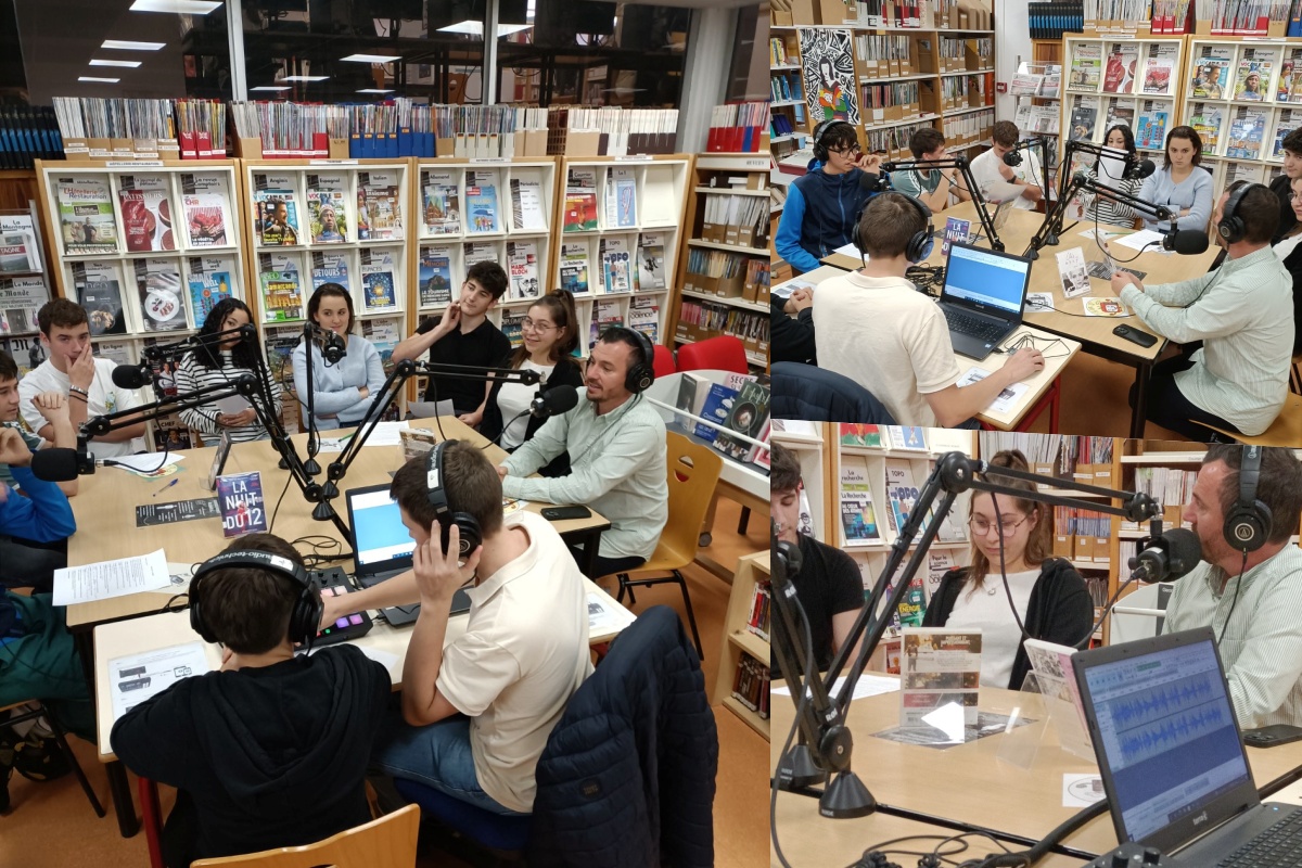 Une belle rencontre pour nos élèves de 1re professionnelle ! Ce lundi, ils ont eu le plaisir d’accueillir Loïc Ballet, chroniqueur culinaire de Télématin (France 2), dans le cadre de leur projet de web radio “Cham aux fourneaux”.
lyceedechamalieres.fr/?p=14779