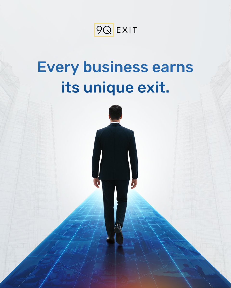9Qexit's tweet image. Owners who take regular vacations
have built systems we admire. ✈️

Operational independence creates acquisition appeal. 
What factors will build your exit?

#SystemsBuilding #9QExit #OperationalExcellence #BusinessAutonomy #AcquisitionReady