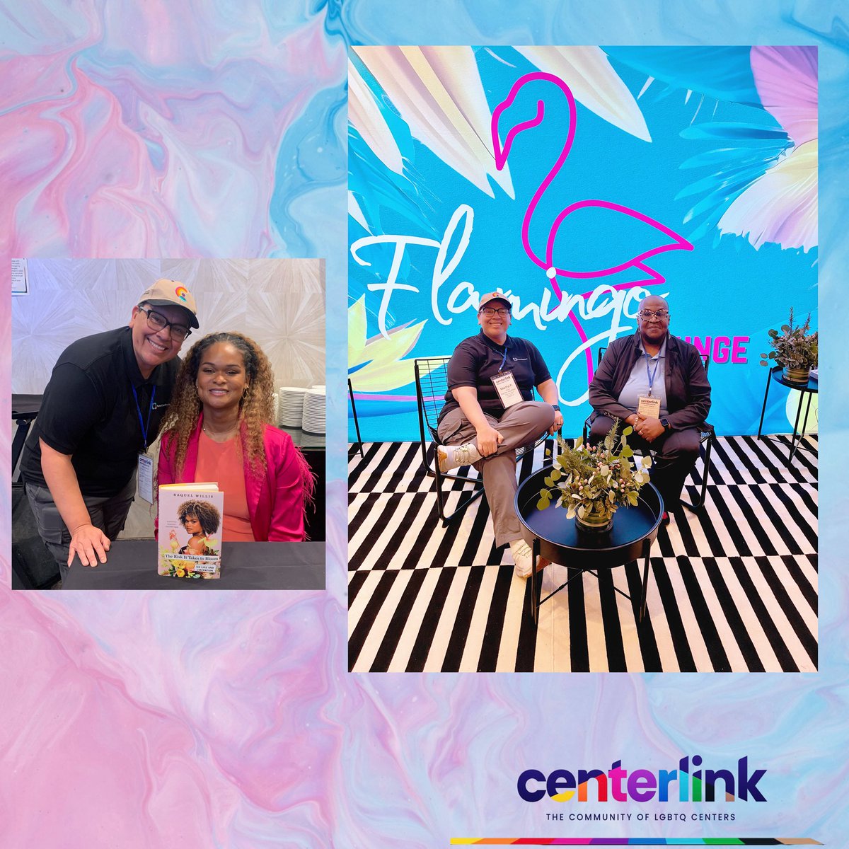 TransCanWork's tweet image. OUT AND ABOUT: #TransCanWork’s Managing Director Martha P. Gomez &amp;amp; Board Chair Toni Newman at the #CenterLink Leadership Summit. They connected with LGBTQ community leaders, enjoyed inspiring keynotes &amp;amp; attended “By Us-For Us&quot; programs. Let&apos;s spark change together! 🏳️‍⚧️🏳️‍🌈