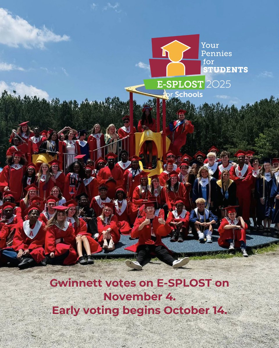 CESGenerals's tweet image. What happens if E-SPLOST is not renewed? GCPS may have to delay important building repairs and construction or raise property taxes to pay for urgent needs. Be informed about how E-SPLOST supports GCPS students and staff. #GCPS #ESPLOST