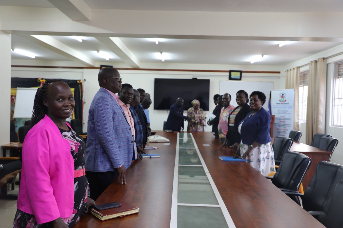 This afternoon, Hon. Nusura Tiperu, Uganda’s Ambassador to Türkiye was hosted by the VC, Prof. Anguma Simon Katrini,&amp; members of the University Management Team. Discussions focused on exploring opportunities for academic partnerships  &amp; collaborations with institutions in Türkiye