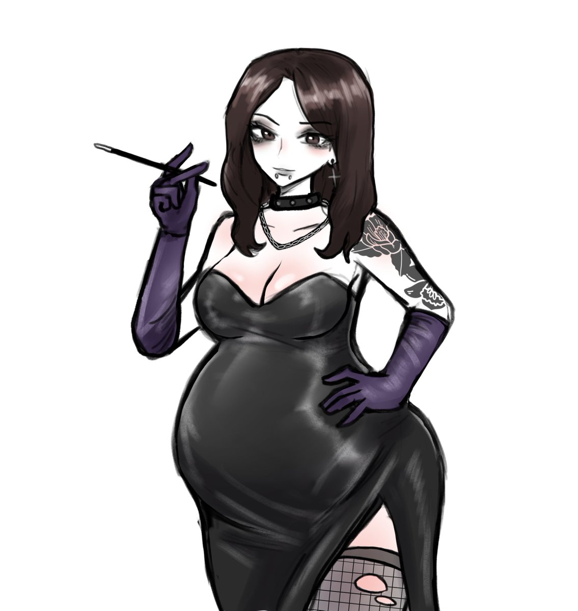 July 2025 Patreon Fertility Goddess Tier Sketch: Freya