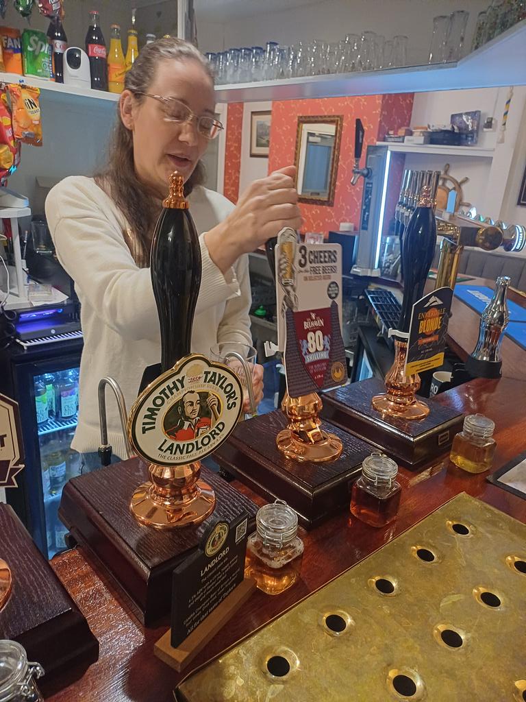 The White Lion in Barrow has re-opened after closing last year, many of us feared for good. Happy to go in last night with brother Jonny and support it. Loyalty card stamps for real ale drinkers, you only need six for a free bonus pint!  Support proper pubs! #pubs #ale #camra