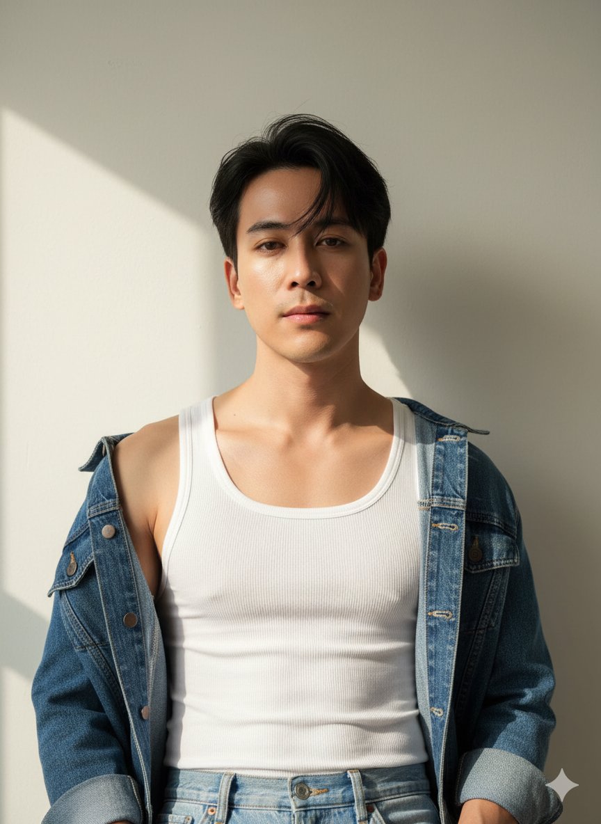 MyNameIsJaymatt's tweet photo. Denim and white tank top combo is✨ https://t.co/AGH78znqGZ