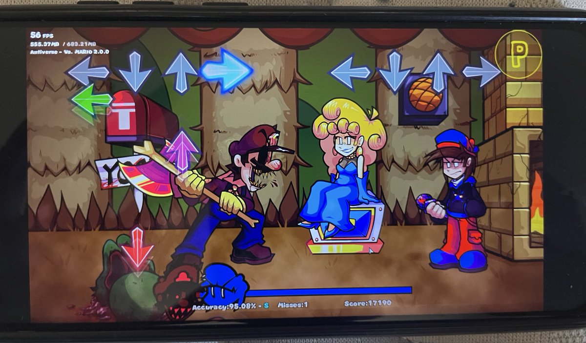 FNF Antiverse - Vs. MARIO tweet media