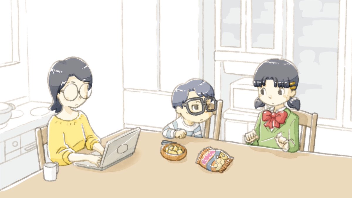 FMCillust's tweet photo. 笑わせたらいいよ。
　　　　　どうやって？

🎥自主制作アニメ
『となりのマイちゃん』

youtubeフル▶️https://t.co/l3GmRjqgN0

#となりのゆうくん
#となりのマイちゃん
#FRENZ_JP  

キャスト・作品情報はツリーへ⤵️ https://t.co/nTZuNEnU7Y