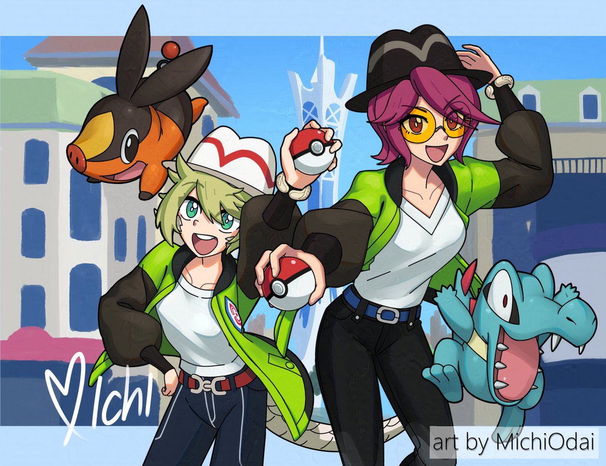 Michi Odai | WIPtuber (@michiodai31) on Twitter photo Pokemon Legends ZA day tomorrow! Leda chan <a href="/redbeersake/">Mints♭♭🌱 📌HNDR PLUSH PO📌</a> and Michi are dressed up for the adventure!
#PokemonLegendsZA #OC Pokemon Legends ZA day tomorrow! Leda chan <a href="/redbeersake/">Mints♭♭🌱 📌HNDR PLUSH PO📌</a> and Michi are dressed up for the adventure!
#PokemonLegendsZA #OC