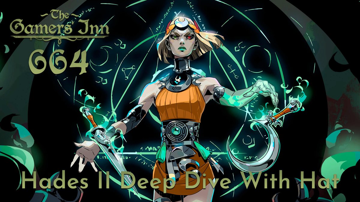 TGI 664 - Hades II Deep Dive With Hat - <a href="/RidiculousHat/">Ridiculous Hat</a> returns with our promised all things Hades II episode! Spoilers are marked, and if you haven’t finished the game like Hat and Ryan, we’re saving ending spoilers for a future special. Enjoy!
gamersinnpodcast.com/episode/tgi-66…