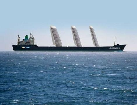 EchelonEnergy's tweet photo. Wind‑assisted propulsion sees revival: modern Flettner rotors and rigid sails promise 10–20% fuel savings on long voyages. Adoption hinges on integration with routing AI. #PortFocus #FuelTransition https://t.co/j54diXSu7H