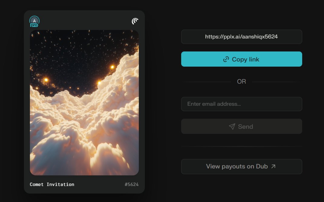 aanshiqx's tweet image. Anyone who wants "comet browser" by perplexity, I've 50 invites on me.
comment down below👇
#Perplexity #CometBrowser