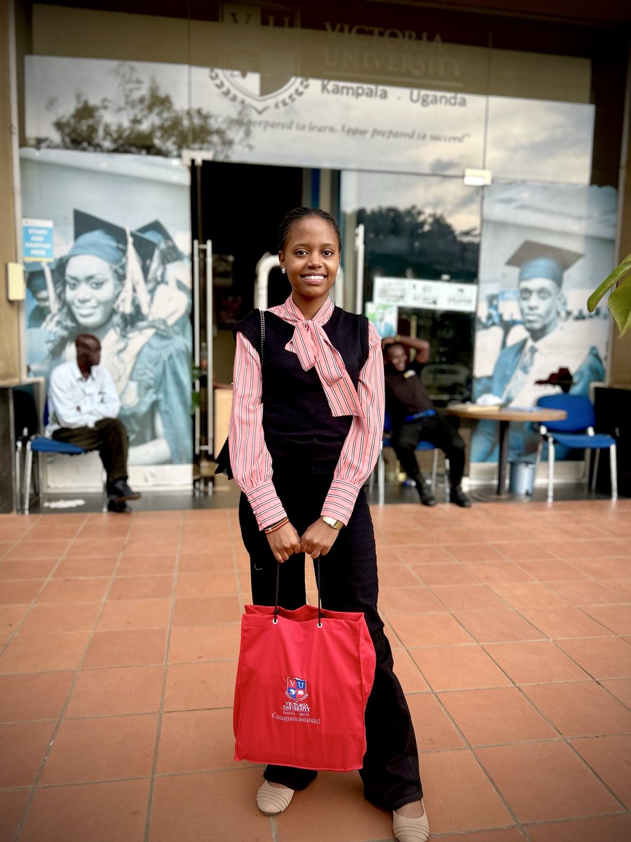 JorynCarterVU's tweet photo. Picked my graduation gown from @VUKampala 

#9thgraduation https://t.co/6bAL12eprE