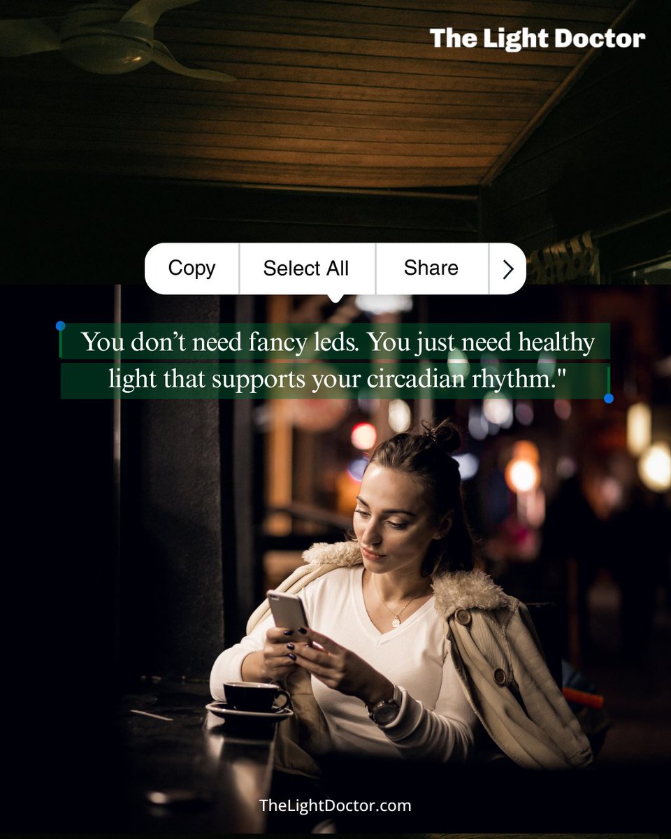 You don’t need fancy LEDs. You just need healthy light that supports your circadian rhythm. 

Transform your sleep, energy, and focus with simple, science-backed lighting.

📖 Grab your copy of THE LIGHT DOCTOR by Dr. Martin Moore-Ede and start seeing the difference.