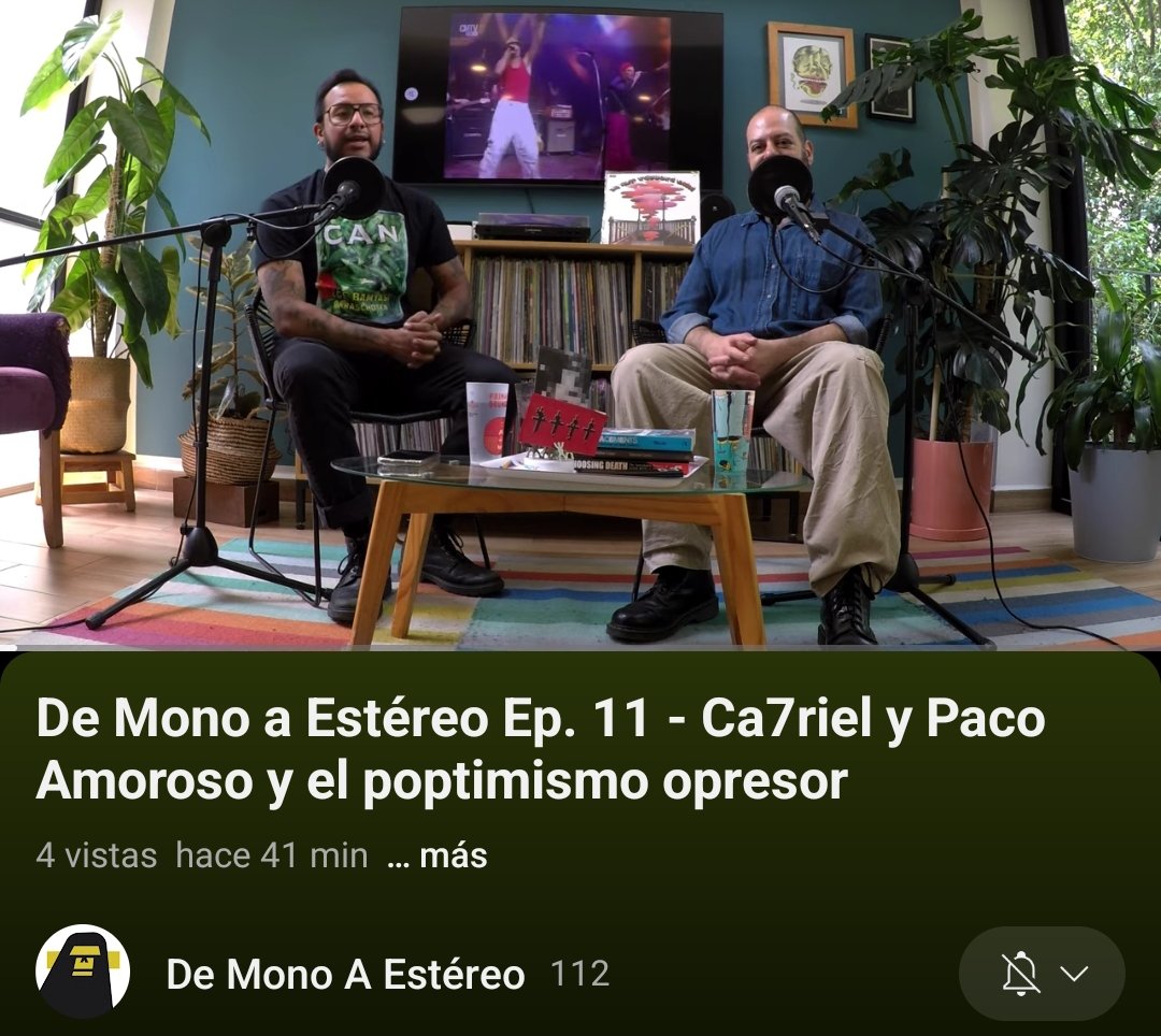 arturo díaz uriza (@arturouriza) on Twitter photo Hay nuevo episodio del Podcast y ahora le tiramos a Catriel y Paco Amoroso. Además hablamos de por qué es importante pensar en qué consumimos. 
youtu.be/3WMsJeLcB1c?si… Hay nuevo episodio del Podcast y ahora le tiramos a Catriel y Paco Amoroso. Además hablamos de por qué es importante pensar en qué consumimos. 
youtu.be/3WMsJeLcB1c?si…