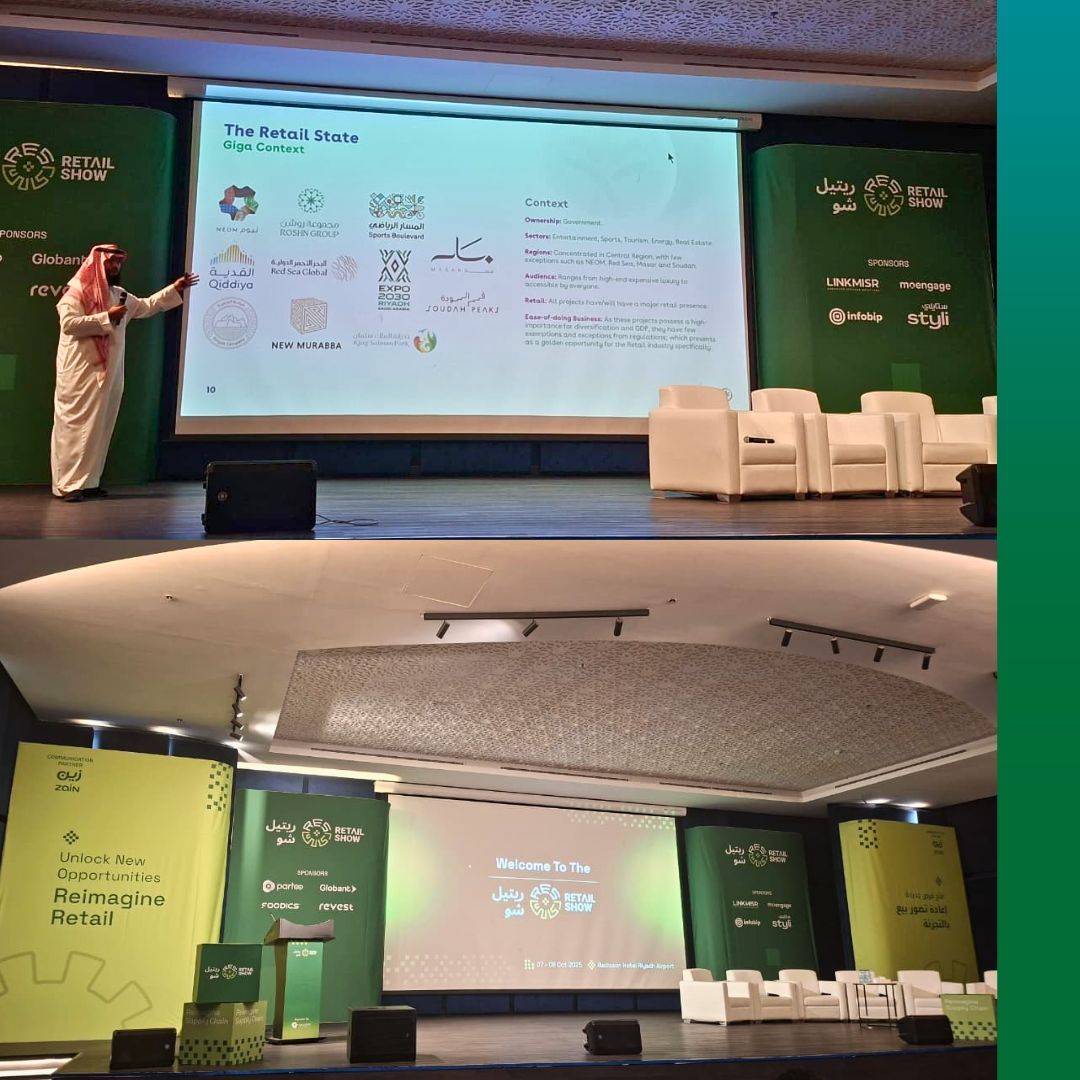 E_Arabization's tweet image. We were delighted to attend the Saudi Retail Show 2025 on October 7–8, where leaders and innovators gathered to explore the future of retail in the Kingdom. 🇸🇦🛍️

The discussions around digitalization, logistics, and the evolving retail experience in Saudi Arabia underscored how…