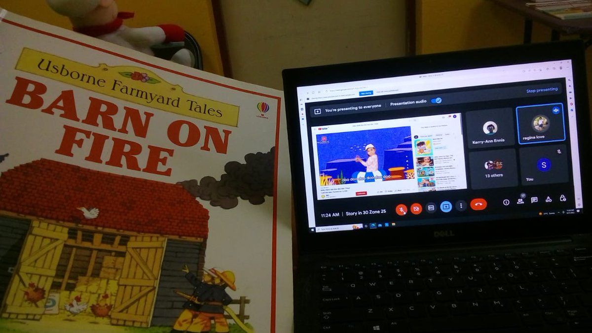 We had a good #ECCStoryIn30 activity today. I love reading this story and having fun with children online. #12StandardsMatter #ReadingMatters <a href="/cfranoBrighty/">Carene</a> <a href="/ItzzMell_ECC3/">ItzzMell_ECC3</a> <a href="/GrantShaunette/">Shaunette Grant</a> <a href="/EzrinMorrisECC/">Ezrin Morris</a>