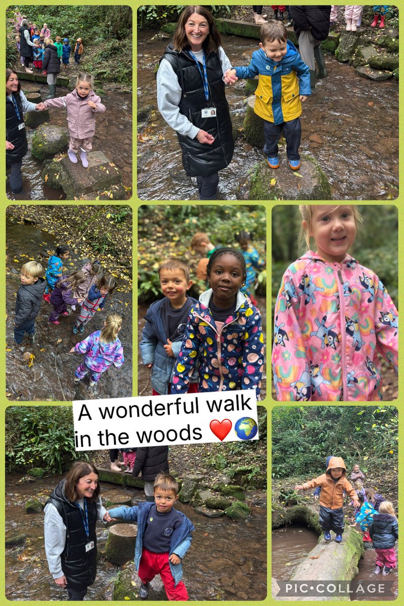 Reception had a wonderful walk in our local woods to celebrate the world 🌍 we live in and how we should protect it . #ctkcardiffreception #sustainability @CatholicCardiff