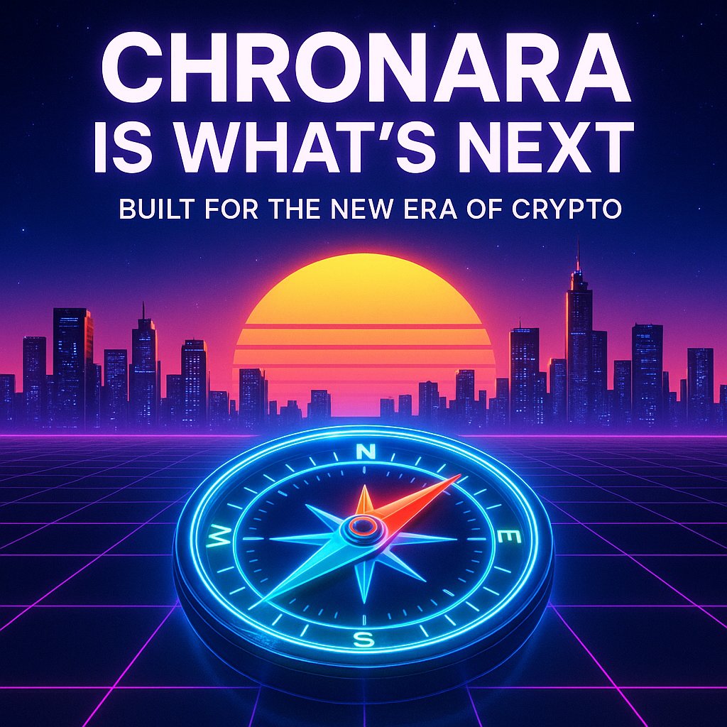 It’s not about being early.
It’s about being right.
Chronara is what’s next.
#ChronaraAI #NextBigThing #Web3Innovation #CryptoClarity