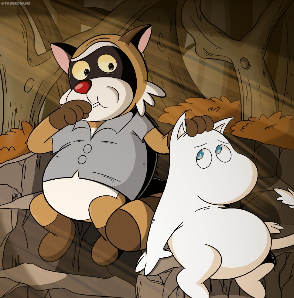 I like them both :)

#robotdreams x #Moomin
