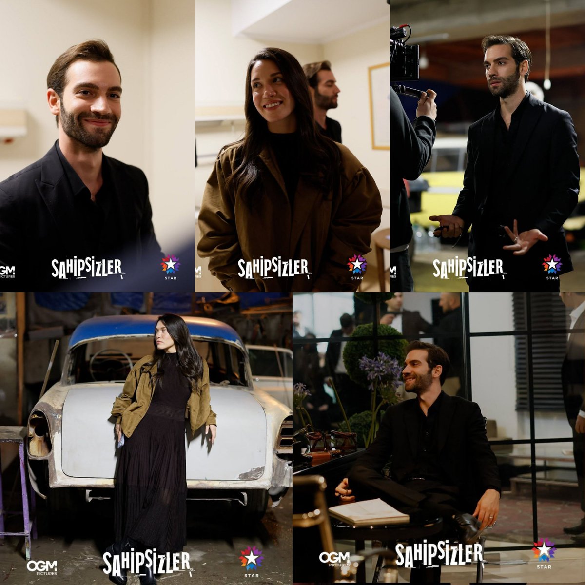 sahipsizlerbra's tweet photo. Bastidores do episódio 34📸❤️🔥 #AzDev #Sahipsilzer #HazalSubaşı #BurakBerkayAkgül https://t.co/dNQFJp0VrZ