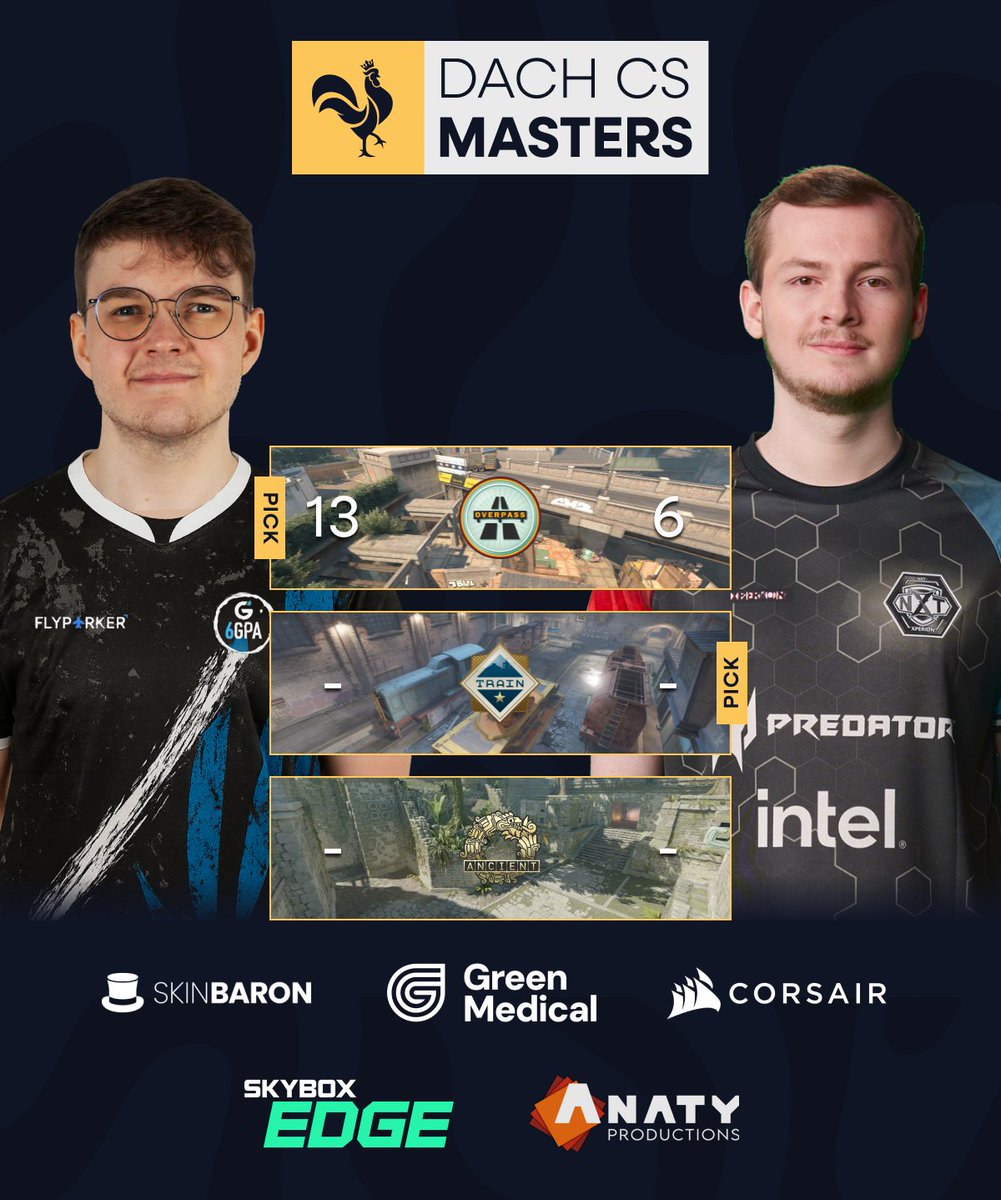 dachcs's tweet image. Boah was für eine Leistung von @6GPAcom und insbesondere von @AskanHydra 🤯
13:06 überfährt @6GPAcom @XPERION_NXT 📈
Weiter geht's jetzt auf dem Pick von @XPERION_NXT ✍️
#DACHCSMasters🐔
