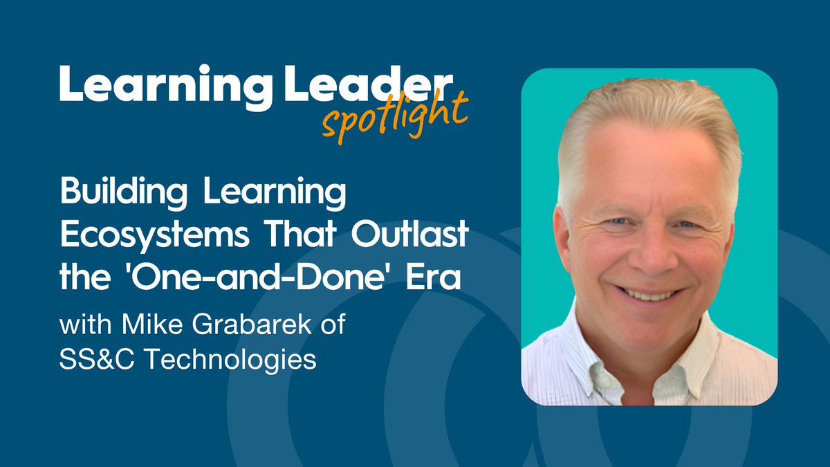 TrainingPros's tweet image. Experimentation powers real-world #LearningAndDevelopment impact. On #LearningLeaderSpotlight, Mike Grabarek of @SSCTechnologies unpacks flipped classrooms with spaced learning, AI’s just-in-time coaching and why clear communication drives change more than tools.
