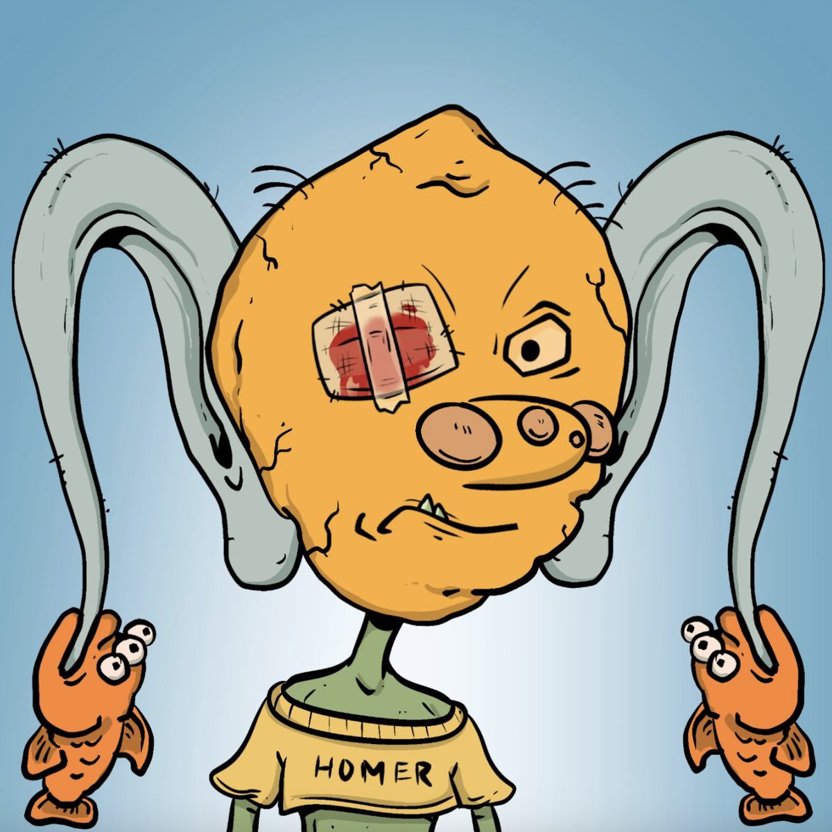Hoblinsnft's tweet photo. we ugly. we yellow. we loud.
 we HOBLINS 🤪
don’t ask why.
mint? maybe. maybe not.
#Base #NFT #Goblintown #Hoblins #MemeNFT #AIart #NFTCommunity #NFTdrop https://t.co/xBWvNQiKvP