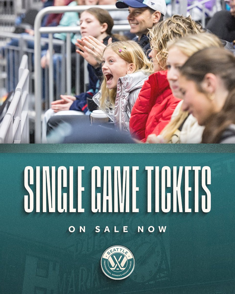 Tell a friend to tell a friend... SINGLE GAME TICKETS ARE ON SALE NOW! 🗣️

🎟️ bit.ly/4h8Z5te