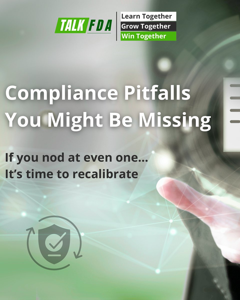 talkfda's tweet photo. Compliance slips aren’t always loud — sometimes they whisper!

#TalkFDA #AuditReady #PharmaCulture #Pharmaceuticals #MedicalDevices #compliancetrainings #AuditMindset #Complianceexcellence https://t.co/ieJOWhEEJo