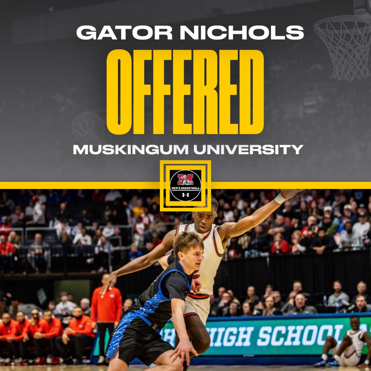 Grateful to receive a offer from <a href="/MuskingumHoops/">Muskingum Men’s Basketball</a> . Thank you coaches for believing in me!