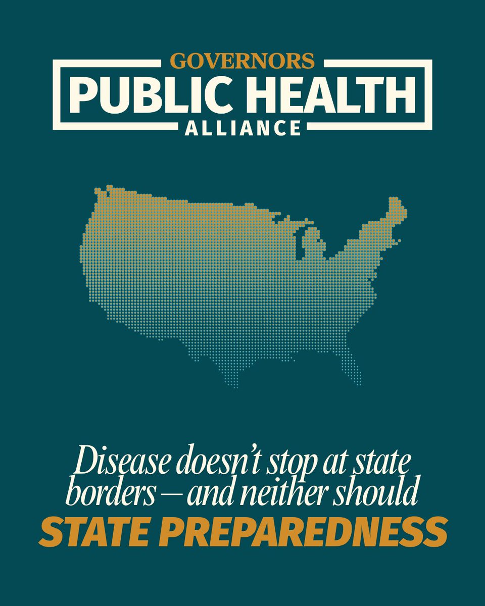 Public health should never be politicized.
 
In the wake of the federal government abandoning science for conspiracy theories, it's up to governors to step up.
 
Proud to join my colleagues in the Governors Public Health Alliance to keep communities safe and put our people first.