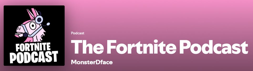 Don't post about it much here, but we talk about everything going on within Fortnite every week on The Fortnite Podcast

Let us know if you have ideas for guests, segments, topics or more!