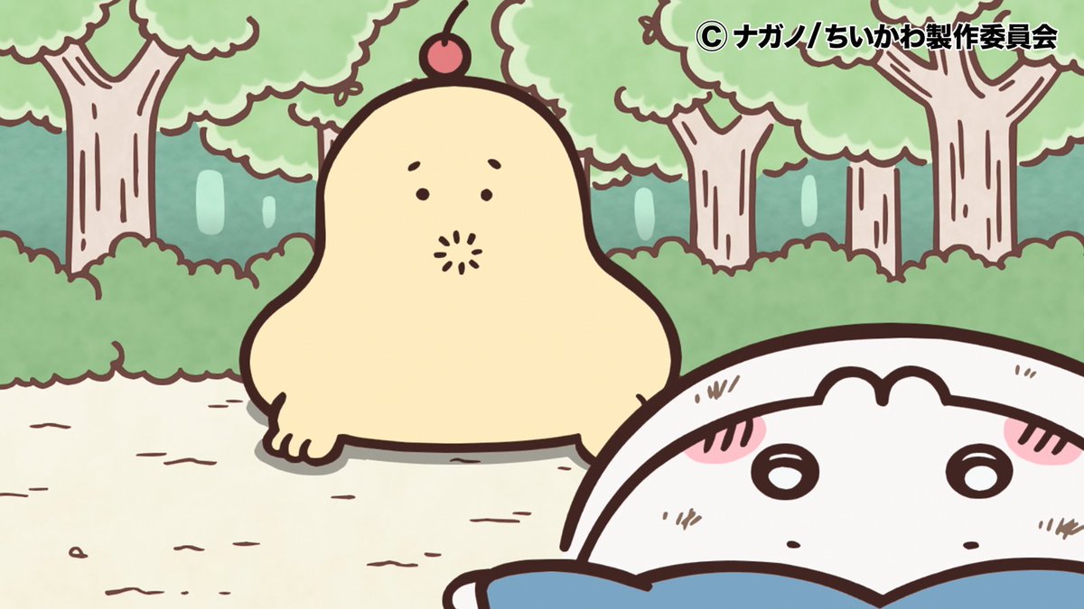 ちいかわかわちい花見に行かなきゃ春は始まらない 花見行きたいね