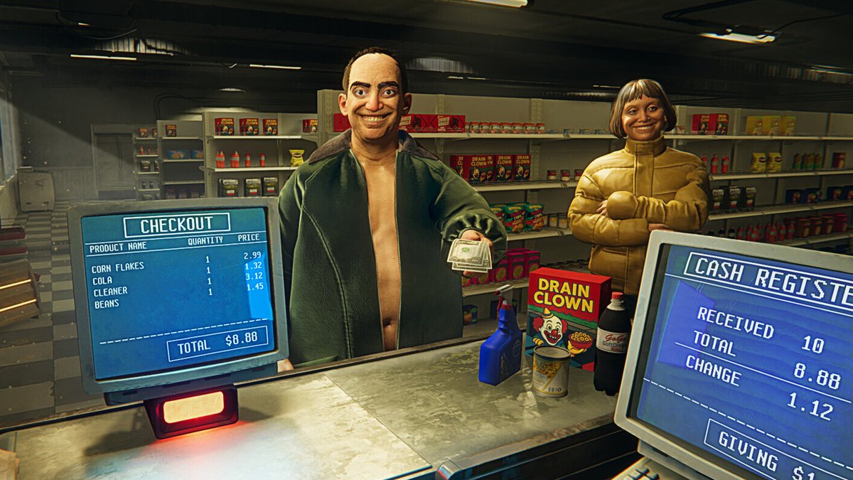 TRABAJO EN EL SUPERMERCADO PERO DE NOCHE VIENEN LOS MONSTRUOS | Hellmart youtu.be/C6eDUHQcgJ8