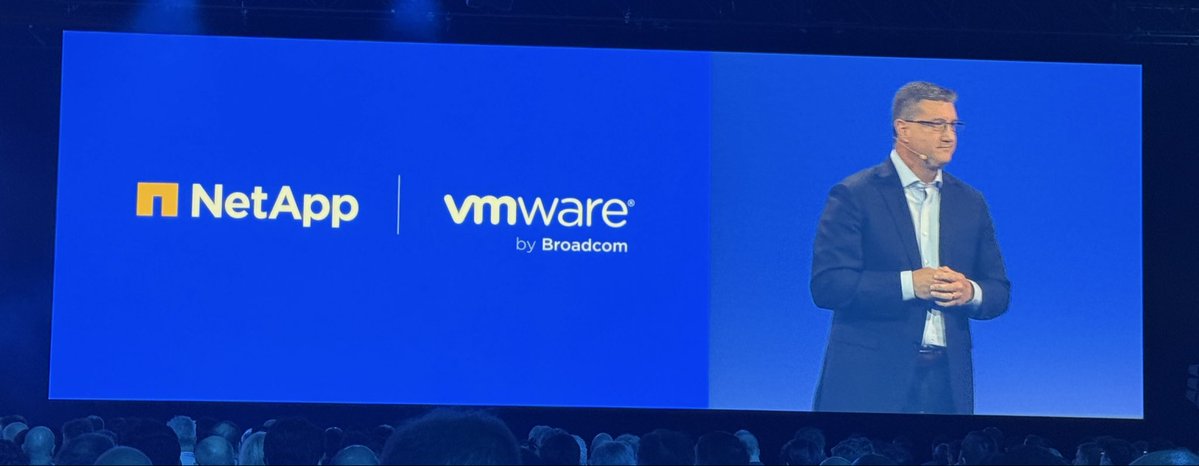 ntap_seal's tweet image. Taking established, incredible aliance partnerships to the next level in the AI-powered future #NetApp @VMware @NVIDIA @Cisco #NetAppINSIGHT #NetAppATeam