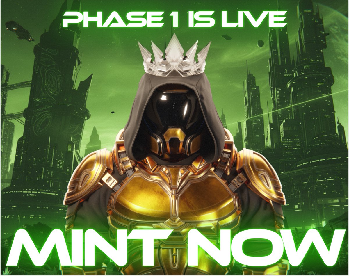 BitKingsNFT's tweet image. The System collapsed. The Kings awakened.
Phase 1 mint is live - programmable identity meets real yield.
Claim your place in the rebellion.
Think you should’ve gotten a code? DM us. 👑