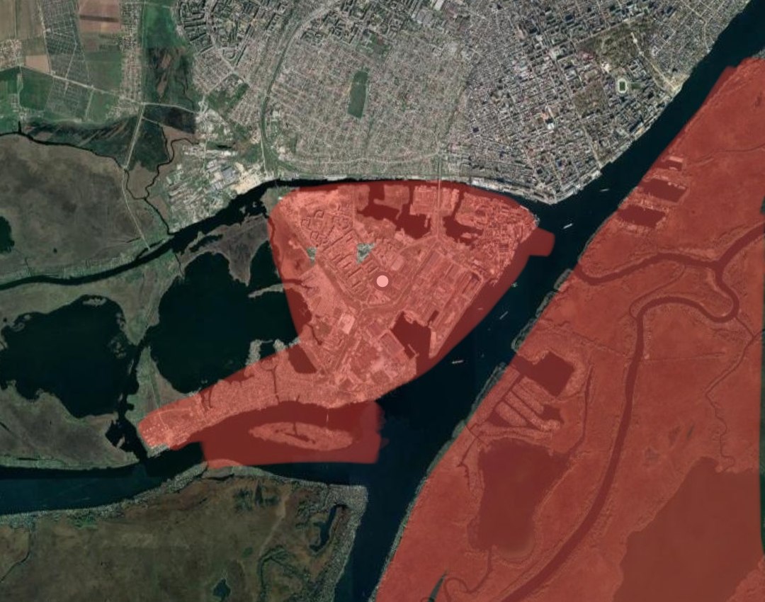 sumnjam's tweet image. ❗️#Kherson . #Quarantine Island❗️

The airborne troops have landed on the island. 🇷🇺