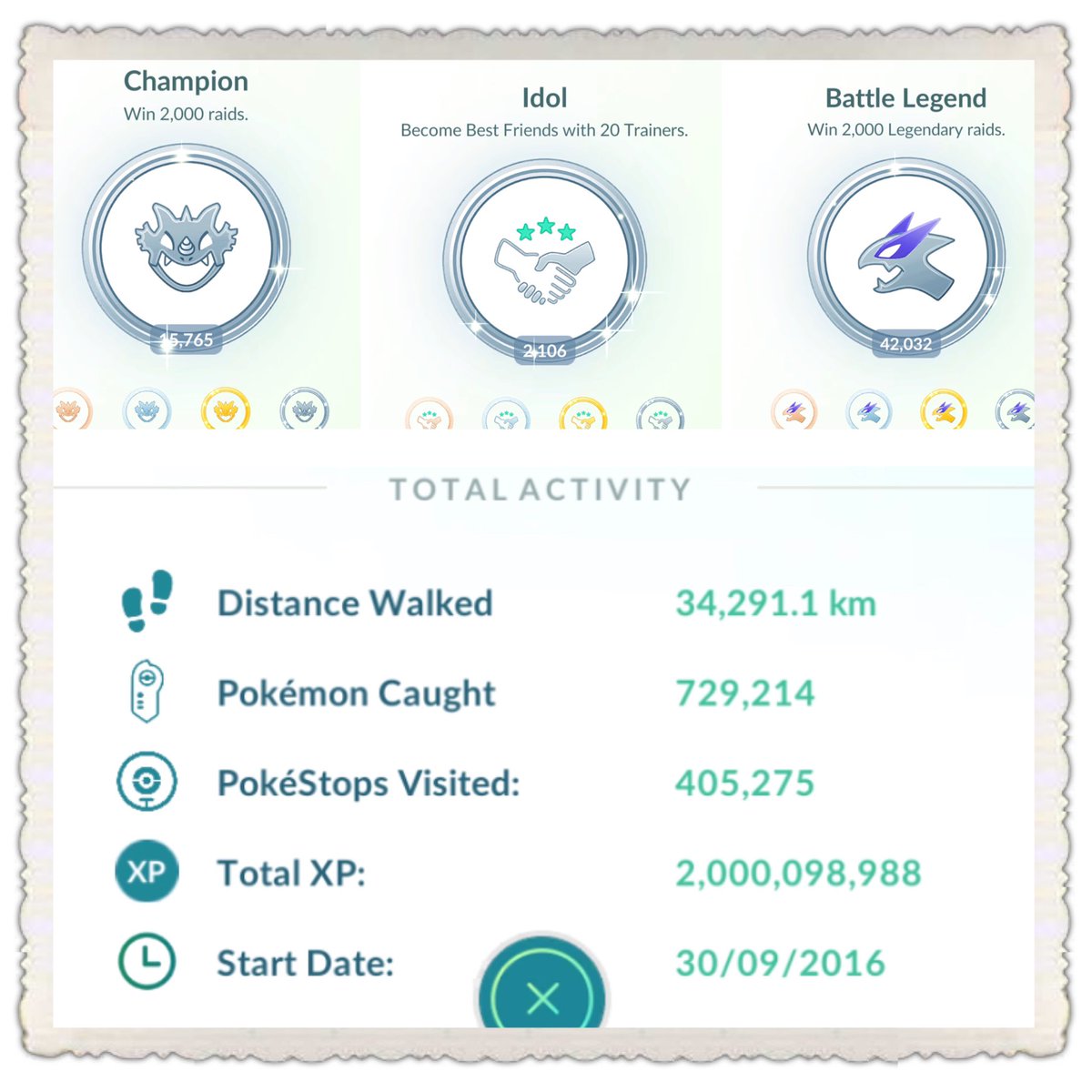 ChrissyPoGo - 2 B XP tweet media