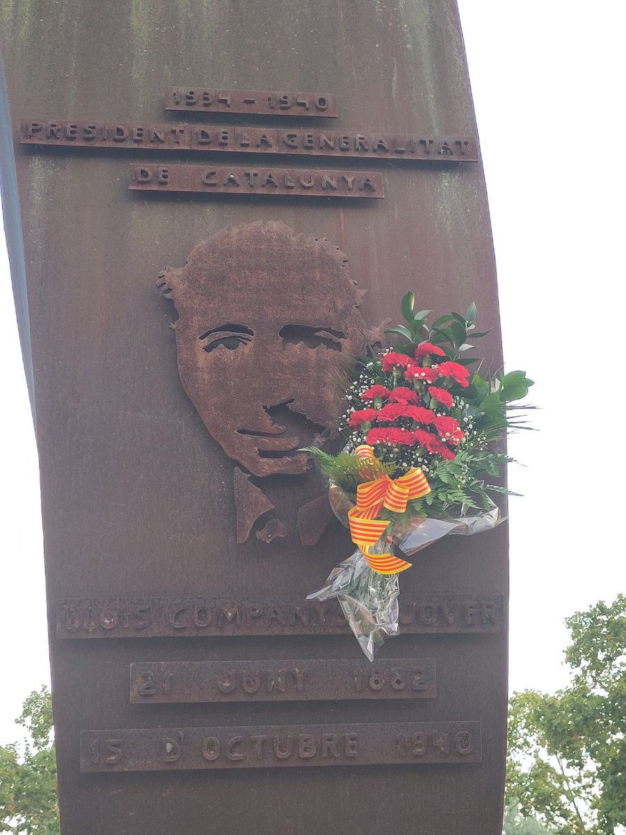 Avui, 85 anys després del seu assassinat pel règim franquista, recordem i fem un homenatge al president Lluís Companys, símbol de la lluita per la justícia social i 
per la llibertat nacional
Visca el president Companys!
Visca la República Catalana!
Visca Catalunya lliure!