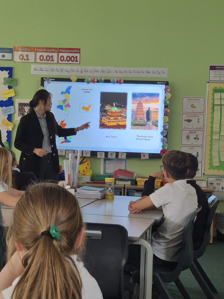 Mandarin lessons have begun in Year 5!